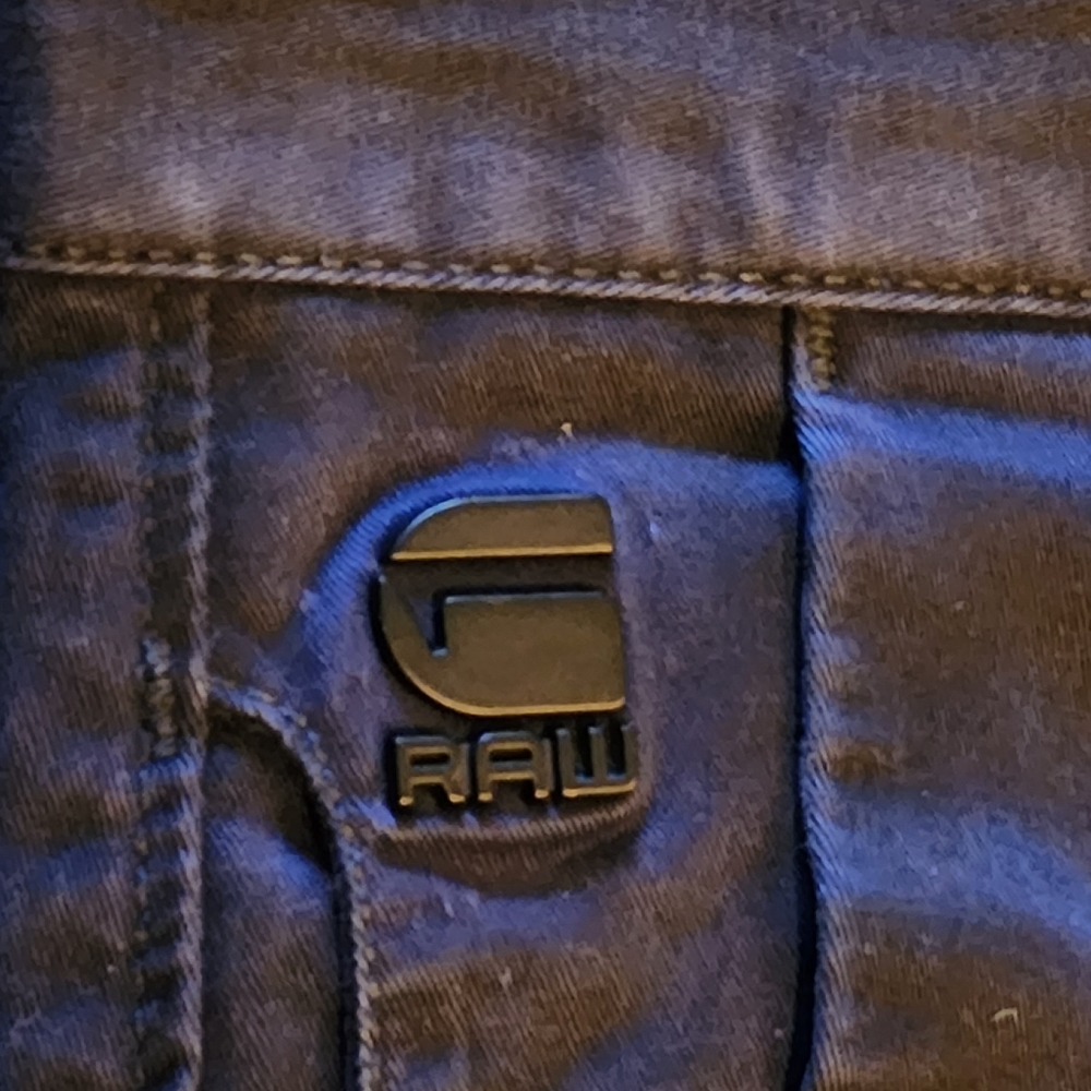 G-Star Raw Bronson Slim Tapered Chino Pants 30/32 Navy Blue